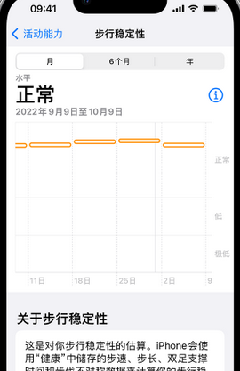 原州iPhone手机维修如何在iPhone开启'步行稳定性通知'