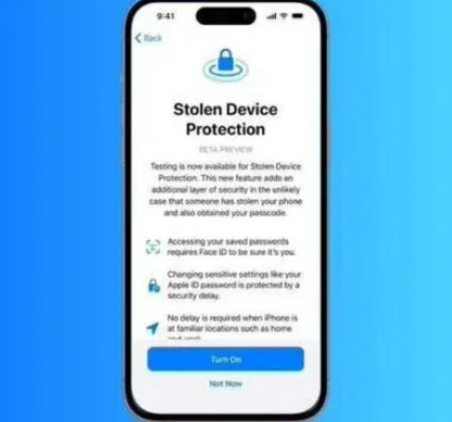 原州苹果授权维修店分享被盗设备保护功能开启方法 