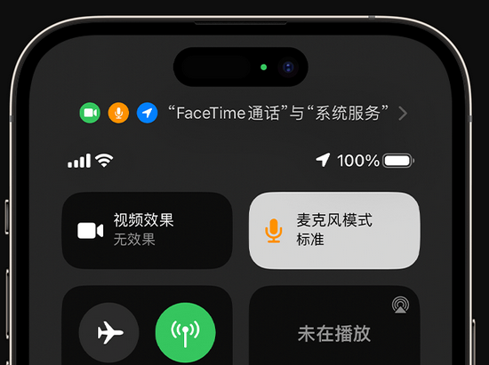 原州苹果授权维修网点分享iPhone在通话时让你的声音更清晰 