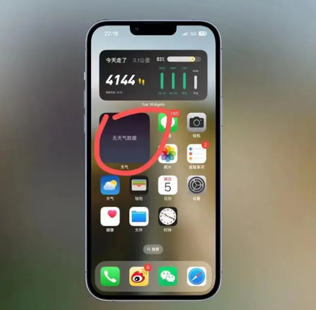 原州苹果手机维修分享:iOS16主屏幕天气小组件无法正常工作怎么办？ 
